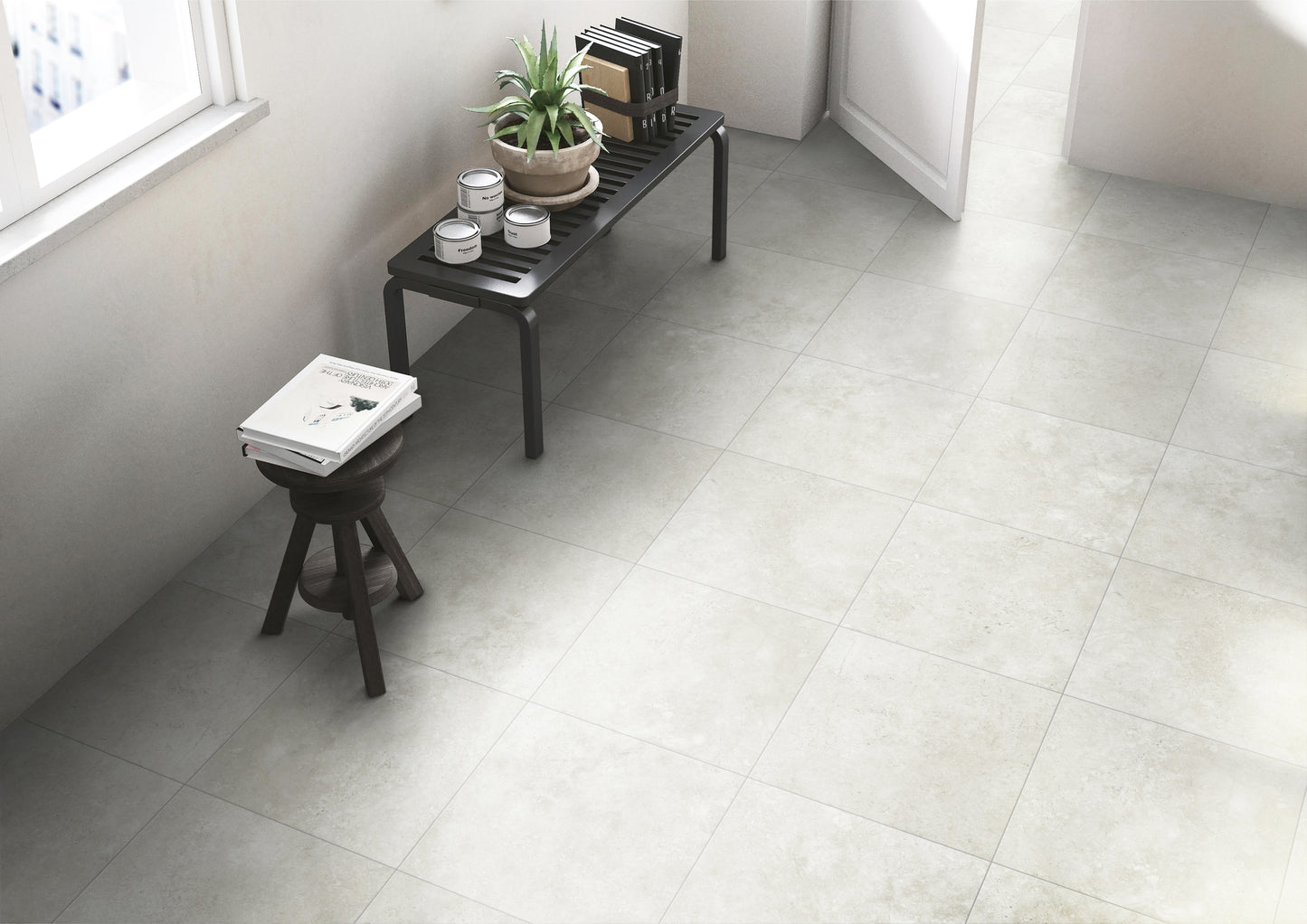 Fossil Stone Sand 450x450mm