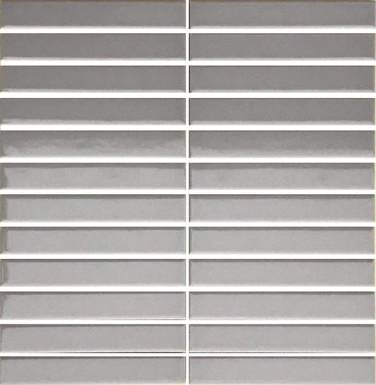 Kit Kat Mosaic Gloss Grey 296x299mm